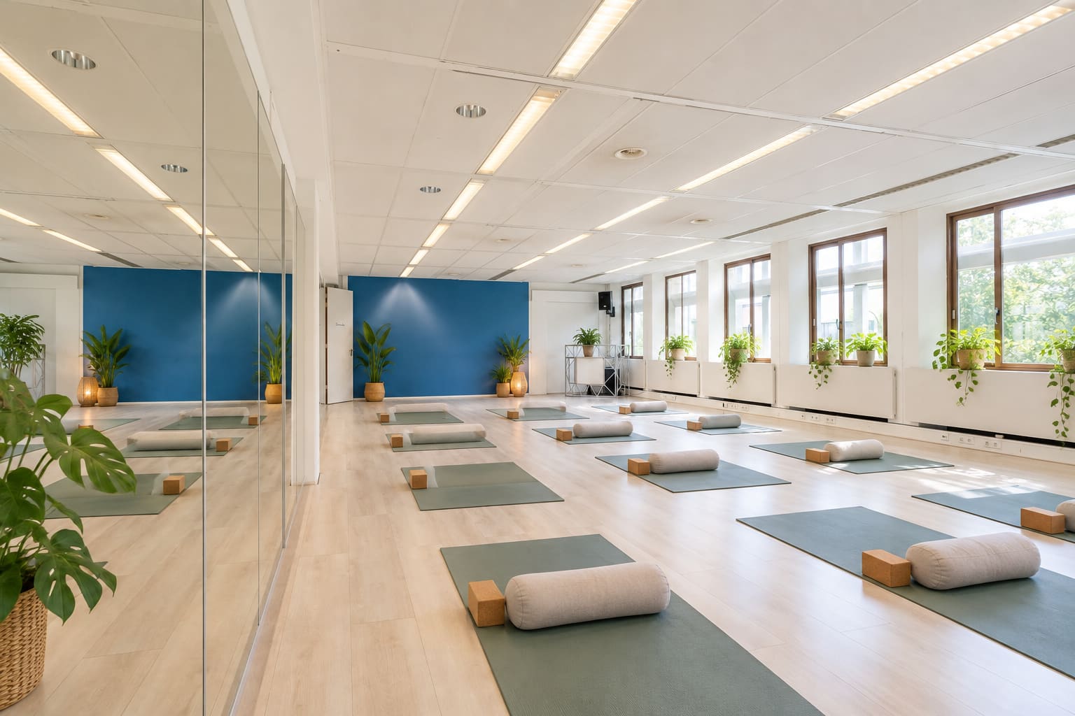 Yoga in Bonaire Blue